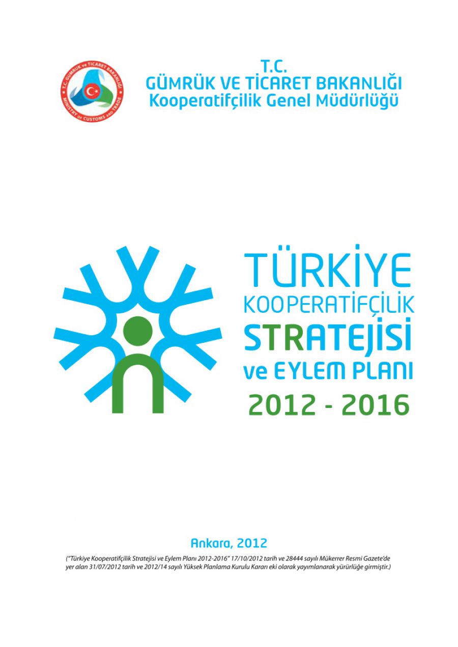 2012-2016 Türkiye Kooperatifçilik Stratejisi ve Eylem Planı